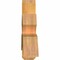 Ekena Millwork Davenport Rough Sawn Timber Gable Bracket, Western Red Cedar, 96"W x 24"H x 6"D x 6"F, 6/12 Pitch GBW096X24X0606DAV00RWR - alternate 4